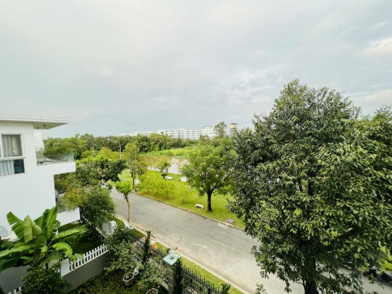 Bán biệt thự đơn lập lập 384m2 view sông khu compound Nam Phú Villa Q7