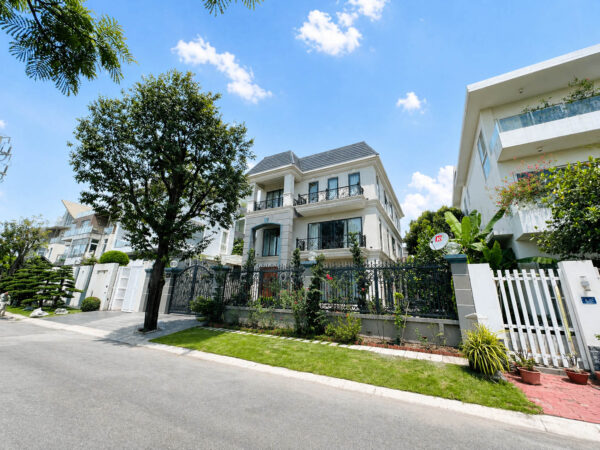 Bán biệt thự đơn lập lập 384m2 view sông khu compound Nam Phú Villa Q7