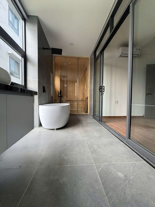 Bán 2 căn liền kề 138.5m2 Hà Huy Giáp sát Gò Vấp xây 5 tầng đường 12m